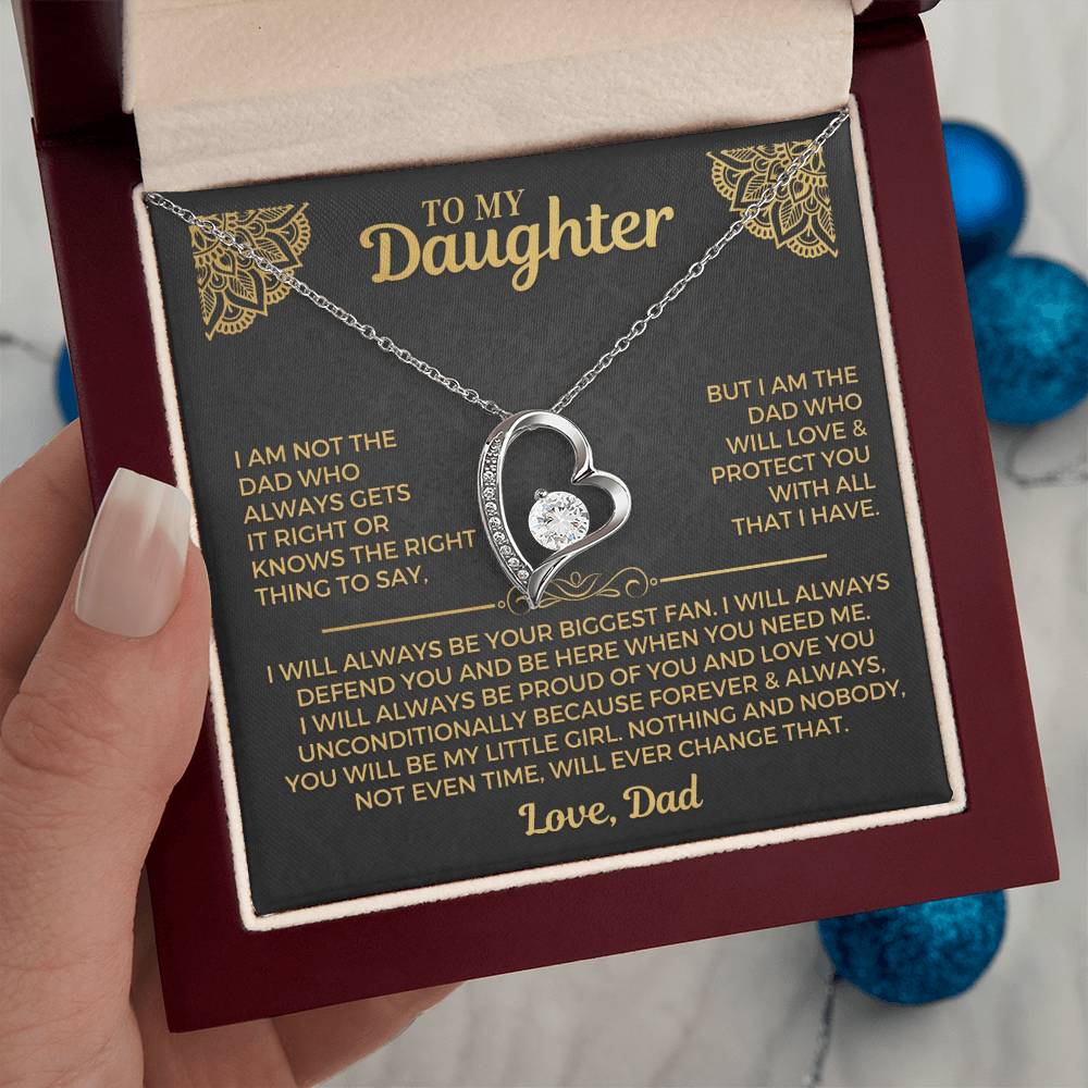 To My Daughter - The Liana Promise™ Necklace - "Your Biggest Fan"