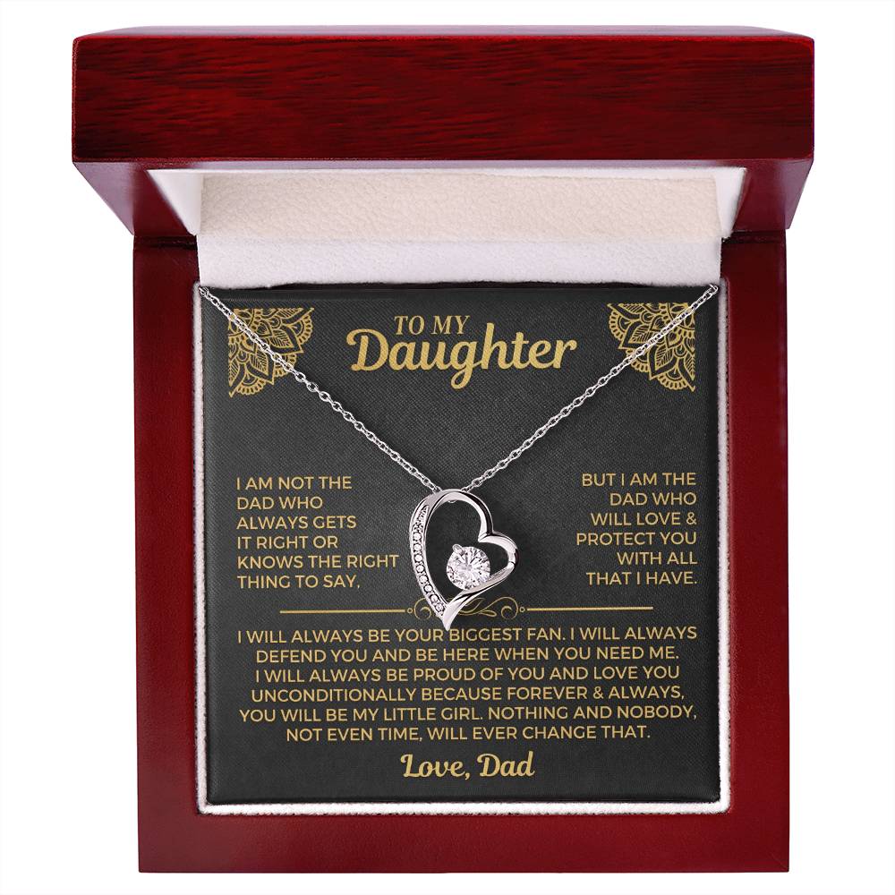 To My Daughter - The Liana Promise™ Necklace - "Your Biggest Fan"