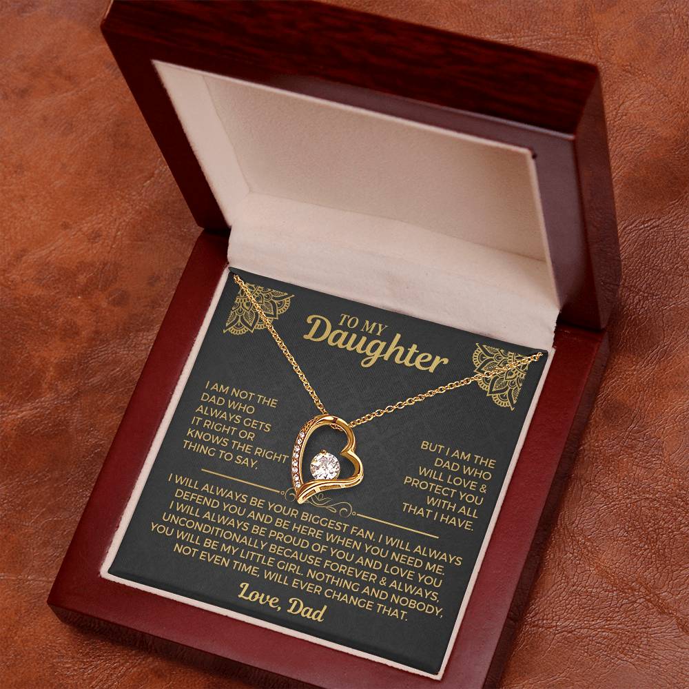 To My Daughter - The Liana Promise™ Necklace - "Your Biggest Fan"