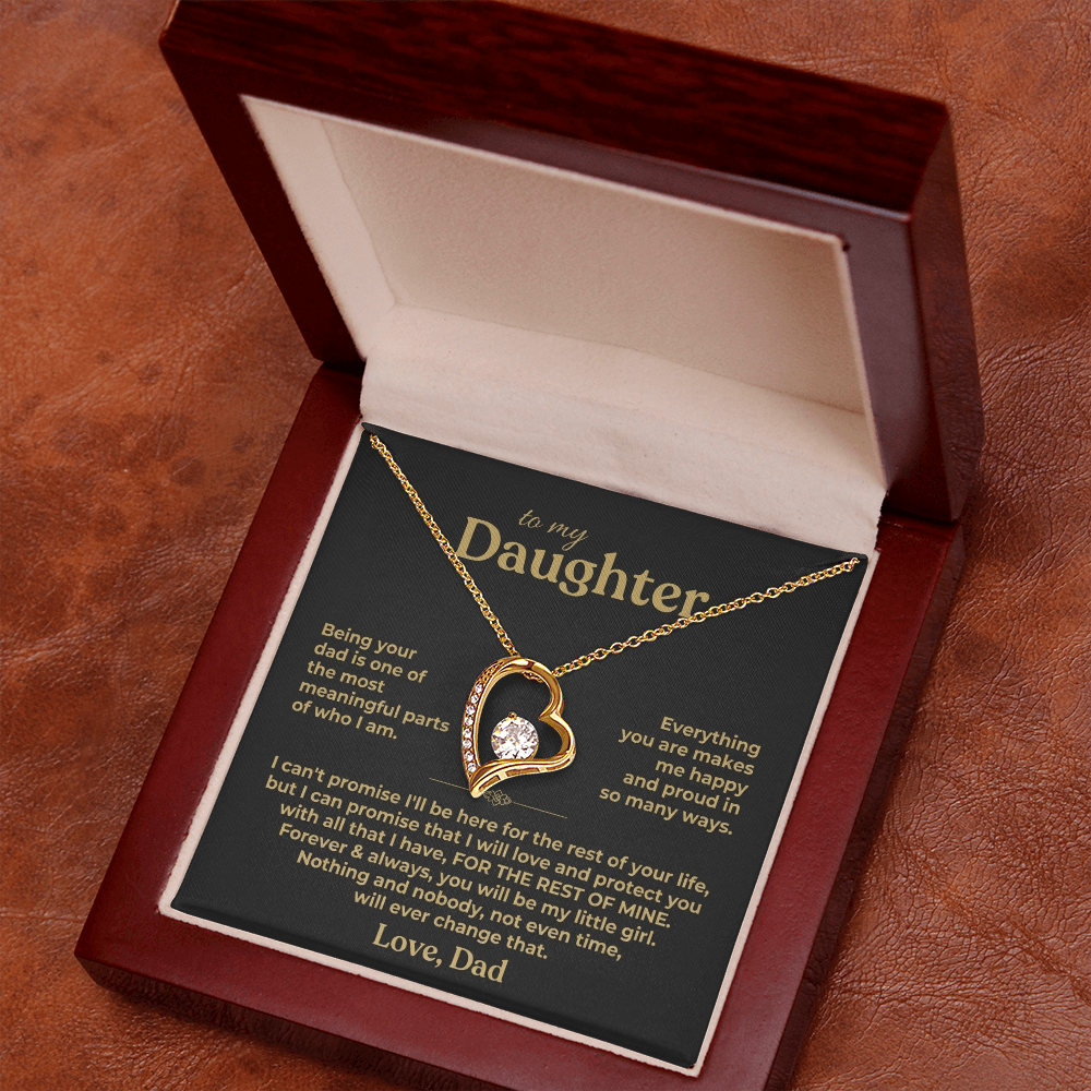 To My Daughter - The Liana Promise™ Necklace - "My Little Girl"
