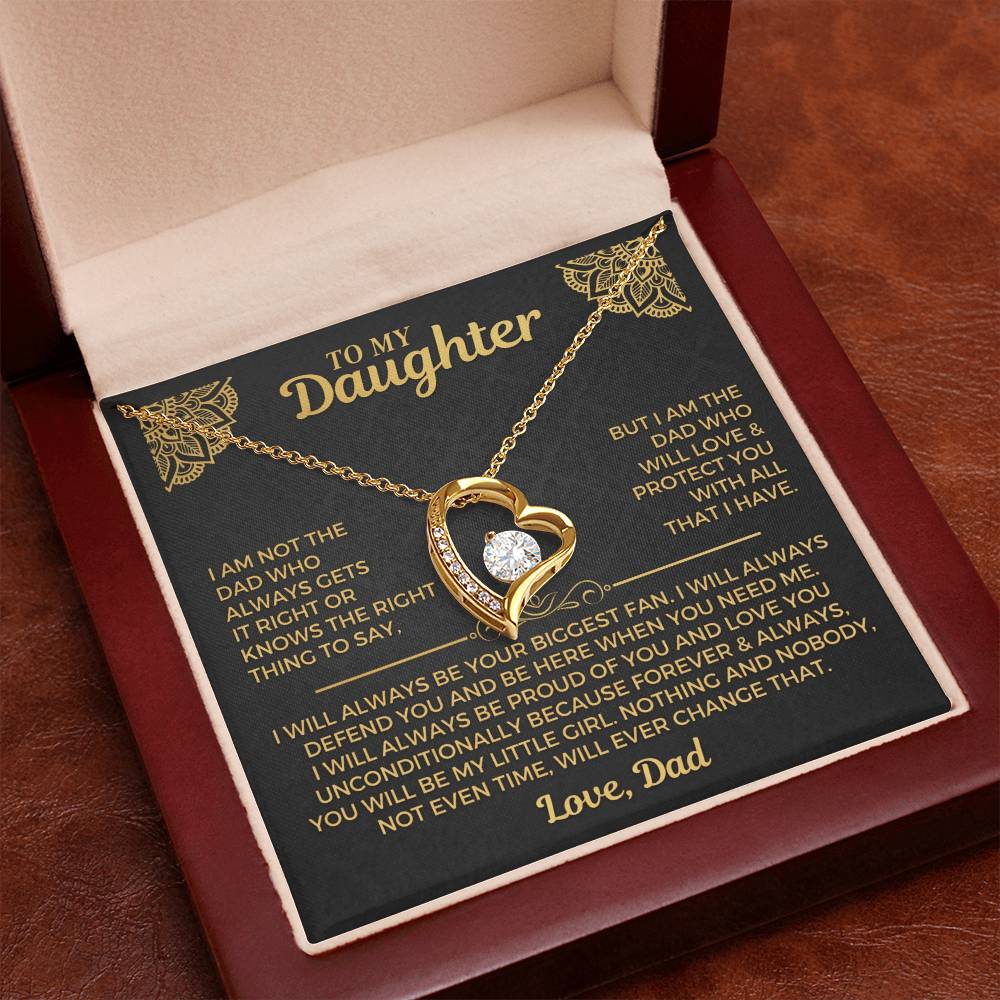 To My Daughter - The Liana Promise™ Necklace - "Your Biggest Fan"