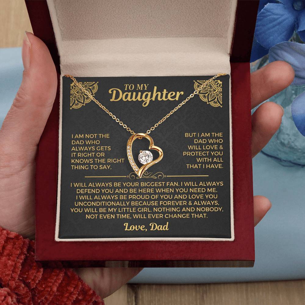 To My Daughter - The Liana Promise™ Necklace - "Your Biggest Fan"