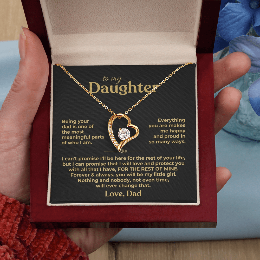 To My Daughter - The Liana Promise™ Necklace - "My Little Girl"