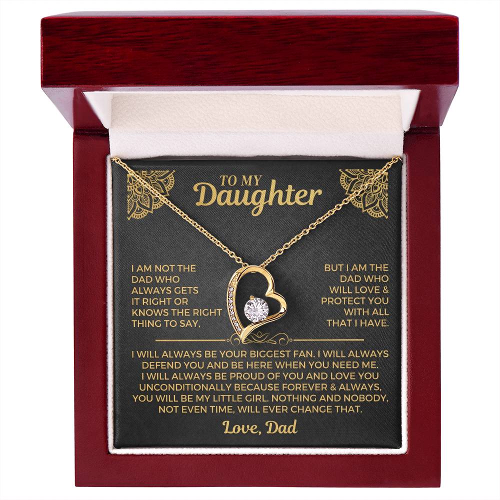 To My Daughter - The Liana Promise™ Necklace - "Your Biggest Fan"