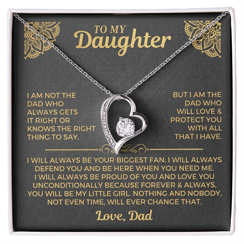 To My Daughter - The Liana Promise™ Necklace - "Your Biggest Fan"