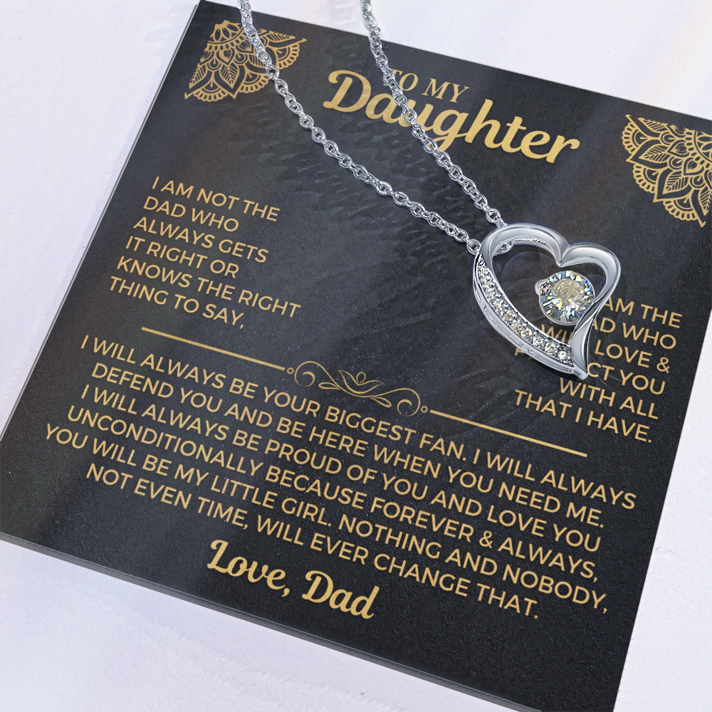 To My Daughter - The Liana Promise™ Necklace - "Your Biggest Fan"
