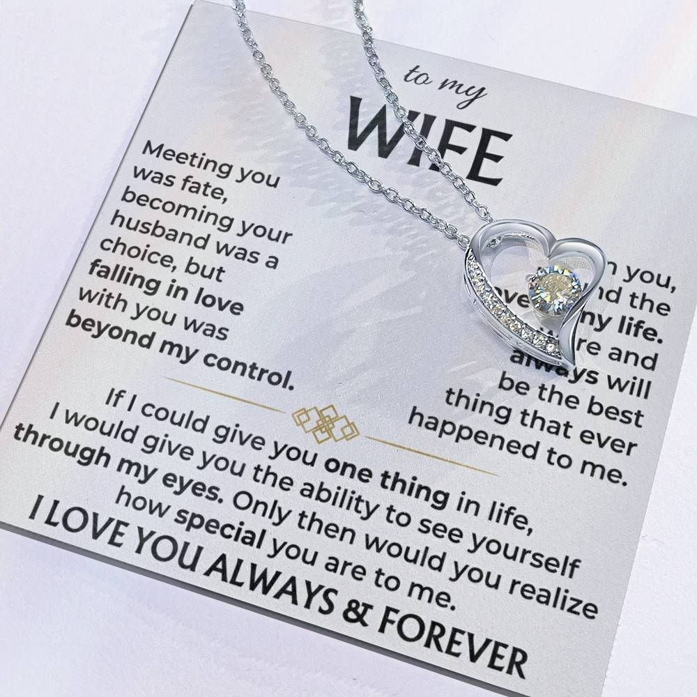 To My Wife - The Liana Promise™ Necklace - "Fate"