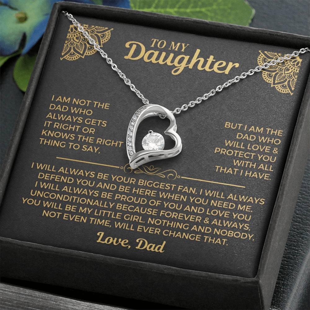 To My Daughter - The Liana Promise™ Necklace - "Your Biggest Fan"
