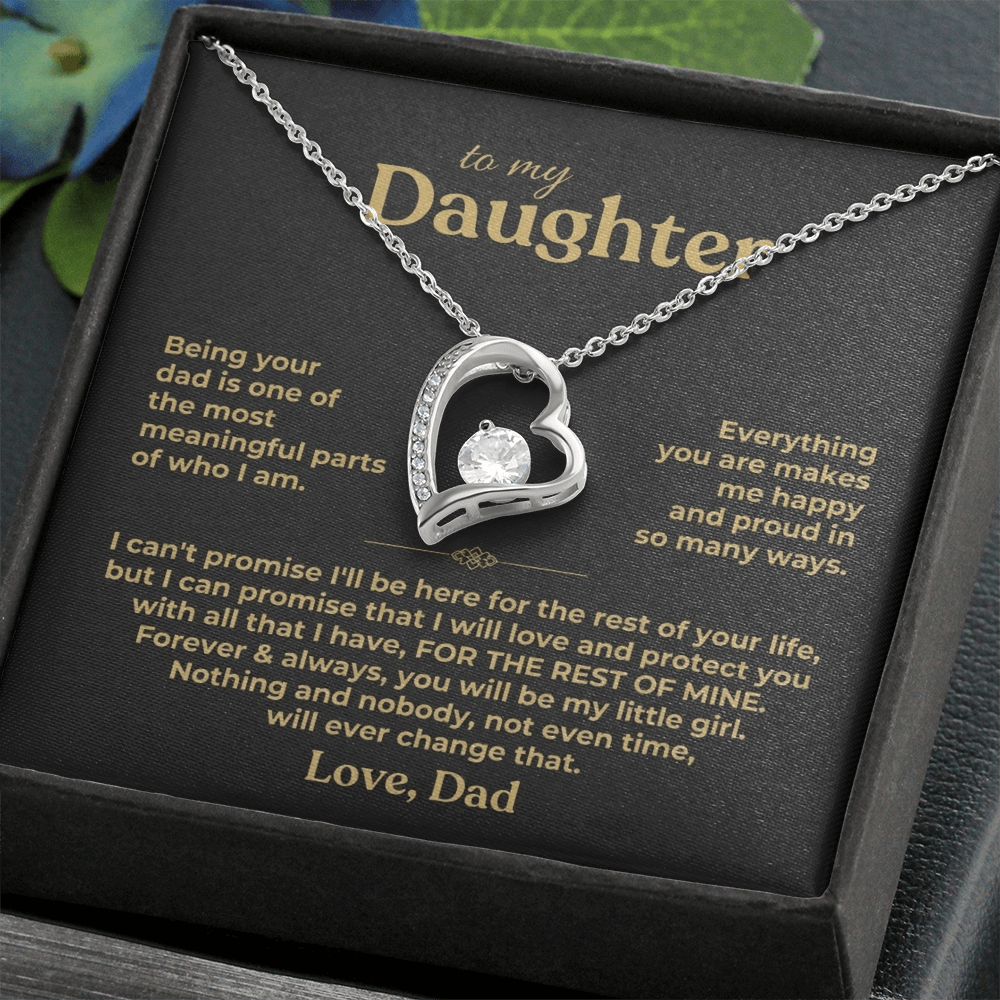 To My Daughter - The Liana Promise™ Necklace - "My Little Girl"