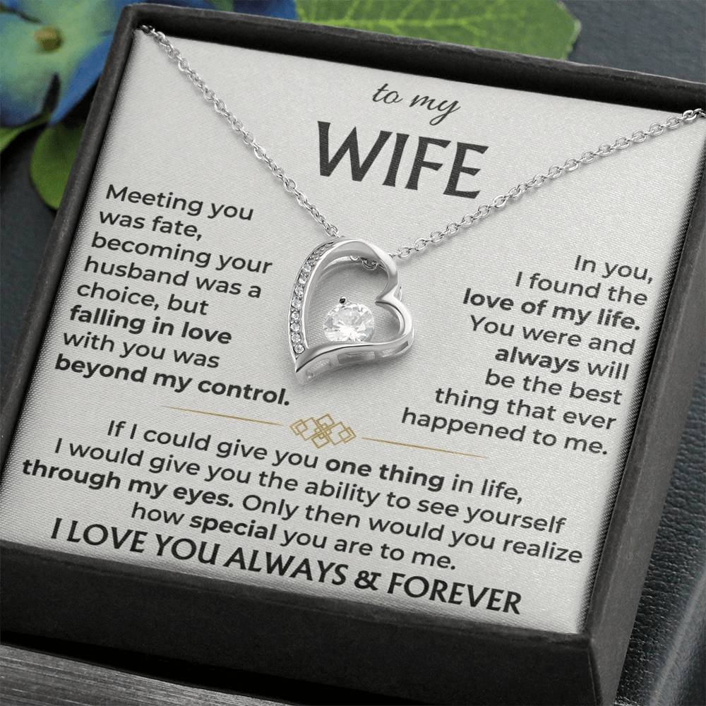 To My Wife - The Liana Promise™ Necklace - "Fate"