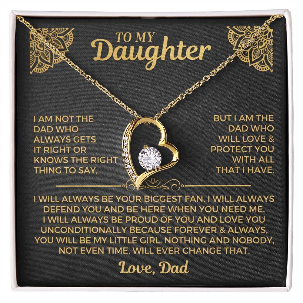 To My Daughter - The Liana Promise™ Necklace - "Your Biggest Fan"