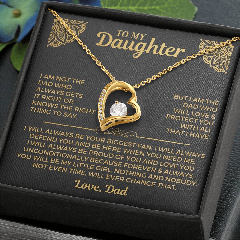 To My Daughter - The Liana Promise™ Necklace - "Your Biggest Fan"