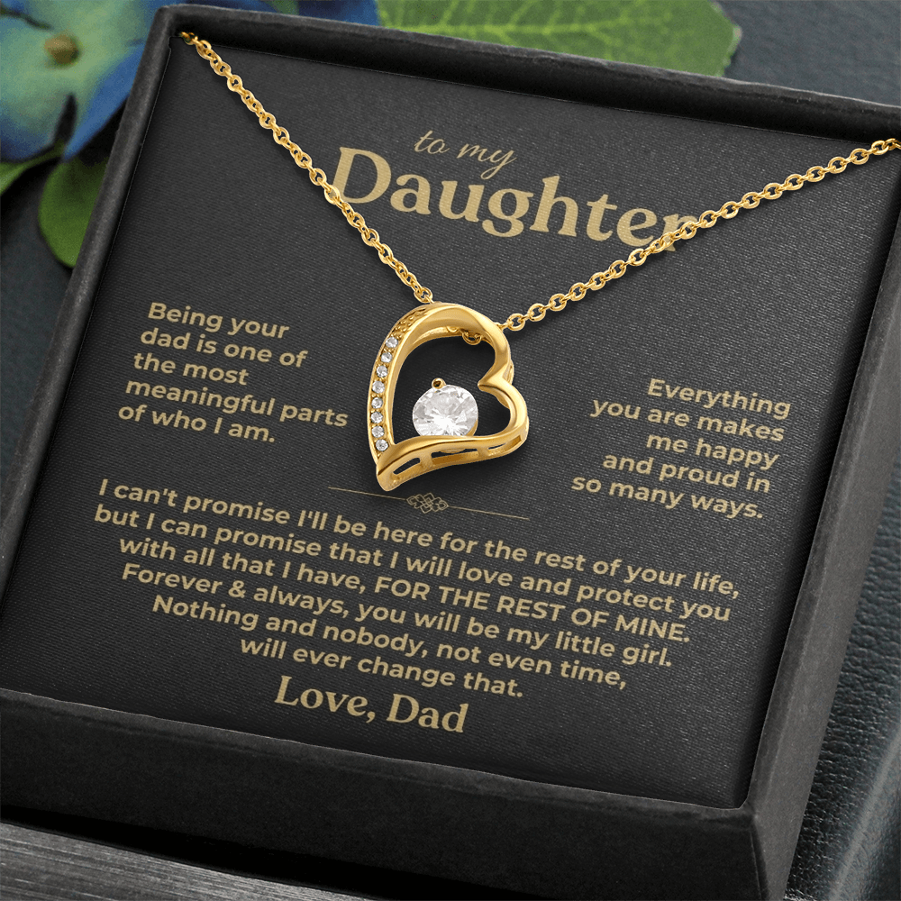 To My Daughter - The Liana Promise™ Necklace - "My Little Girl"